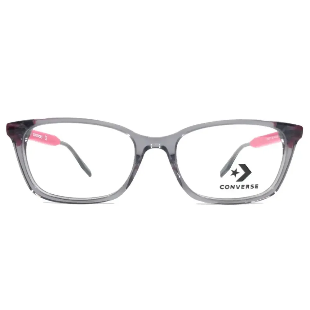 💎✨NEW WITH TAG✨💎Converse Kids Eyeglasses Frames Transparent Gray Pink - Picture 4 of 13